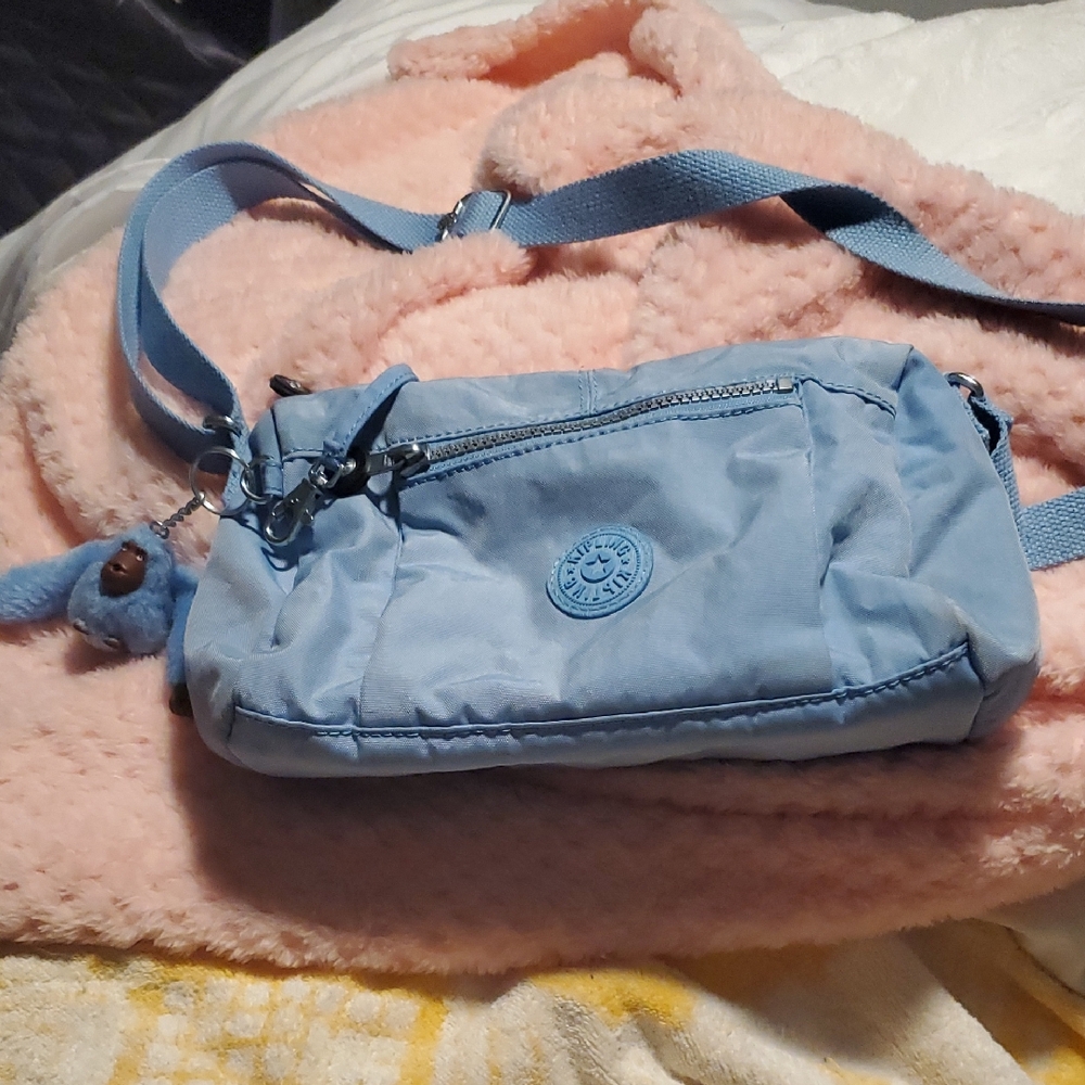 Kipling Light Blue Crossbody Bag